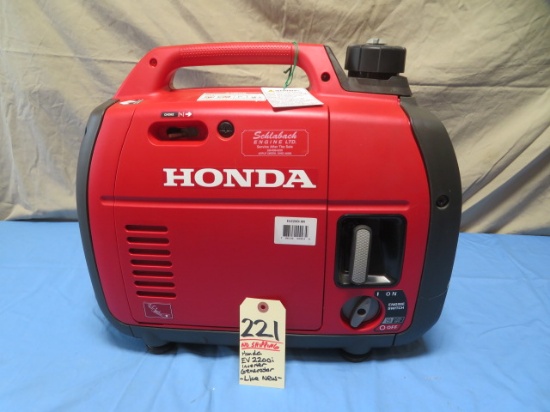 Honda EV2200i Inverter Generator - NO SHIPPING