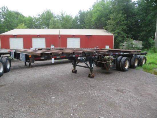 2001 Lode King Extendable Bridge Trailer