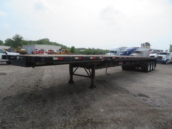 2017 Pitts EF53 Extendable Flatbed Trailer
