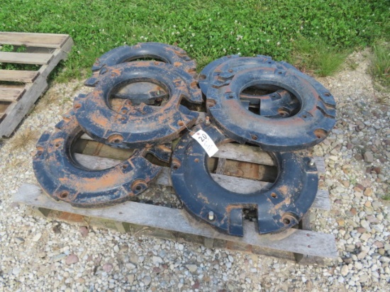 Pallet of (6) wheel weights