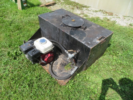 Liquid Asphalt tank w/ pump & Honda engine