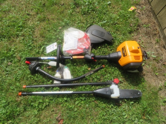 Poulan weed trimmer / pole saw