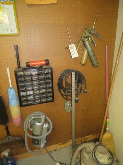 Contents on wall, as pictured