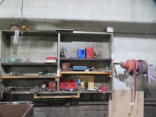 Contents of shelves - stamps, tooling
