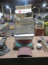 Rolls of sand paper