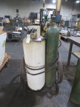 Oxygen - Acetylene torch set with cart