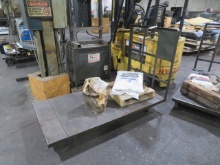 Rolling cart with contents