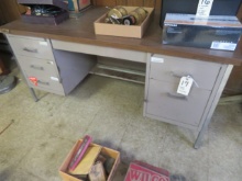 Metal desk
