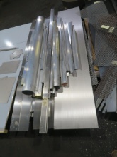 Pallet of aluminum sheeting, diamond plate, etc.