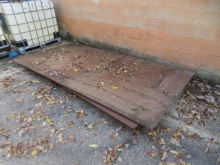 (2) Steel road plates - 5'x10'