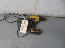 DeWalt 20V cordless drill and charger