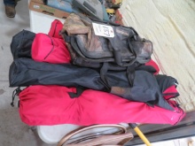 Lot of folding camp chairs
