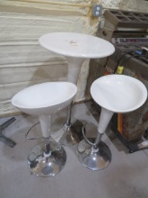 Bar table and (2) stools