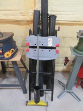 Workmate, rod holders