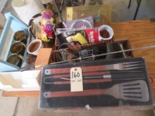Grill tools, misc. household