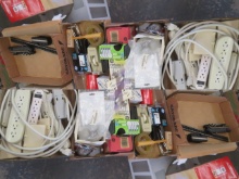 Power strips, light bulbs, office supplies