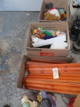 Stuffed animals, beanie bears, etc.