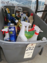 Cleaning supplies