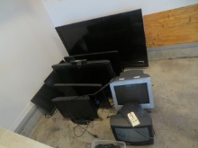 Lot of TVs and Computer Monitors