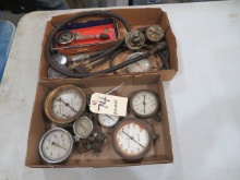 Gauges, pressure testers