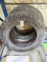 (2) 10-24 turf tires