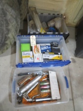 Grease guns, spray guns, automotive