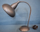 ANTIQUE BANKERS LAMP!