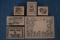 WOOD BLOCK RUBBER STAMPS!