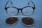 VINTAGE GEORGE MARCICANO W/CLIP ON SHADE!