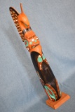 NATIVE AMERICAN WOOD CARVED TOTEM!