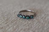 SILVER AND TURQUOISE RING!