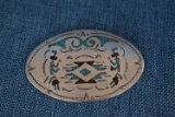 NATIVE AMERICAN STERLING PIN!