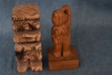 EXOTIC WOOD CARVING DUO!
