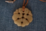 STONE CARVED NECKLACE!
