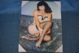 BETTIE PAGE PRINT ON CANVAS!