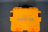 RARE RED RUGGED INVICTA 3 WATCH CARY CASE!