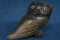 CARVED WHALE BONE OWL!