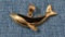 ROLLED GOLD 14K WHALE CHARM!