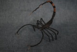 WIRE SCULPTED SCORPION!