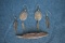 NATIVE AMERICAN STERLING FEATHER SET!