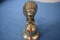 SOLID BRASS INDIAN HEAD BELL 5 IN. ENGLAND!