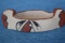 NATIVE AMERICAN POTTERY 4 IN. CANOE!