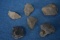 A COLLECTION OF RAW ARROW HEADS!
