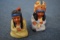 INDIAN SALT AND PEPPER SHAKERS OLD!