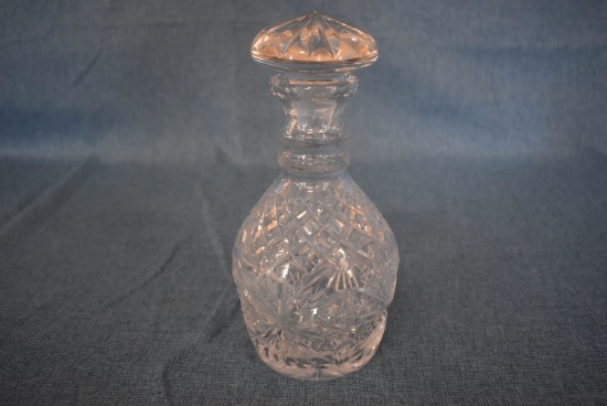 9 1/2" CRYSTAL DECANTER!