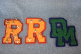HIGH SCHOOL LETTERS w/ STUDENT COUNSIL PINS!