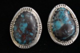 NATIVE AMERICAN STERLING EARRINGS!