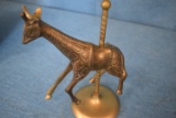 8 INCH SOLID BRASS GIRAFFE!