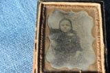 2 INCH TIN TYPE PLATE PHOTO IN FRAME!