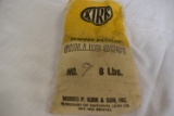 8 LB. SACK OF MORRIS P. KIRK AND SON CHILLED SHOT!